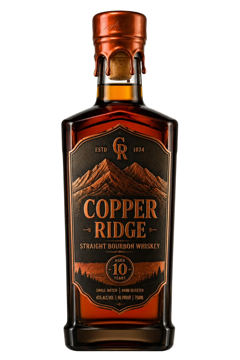 Copper Ridge Premium Blended Whiskey